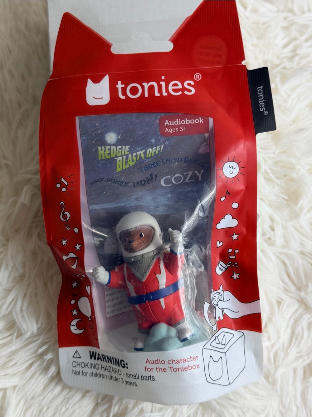 Tonies Hedgie Blasts Off Audio Character for Toniebox